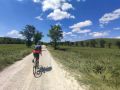 chute a vone toskanska zo sedla bicykla